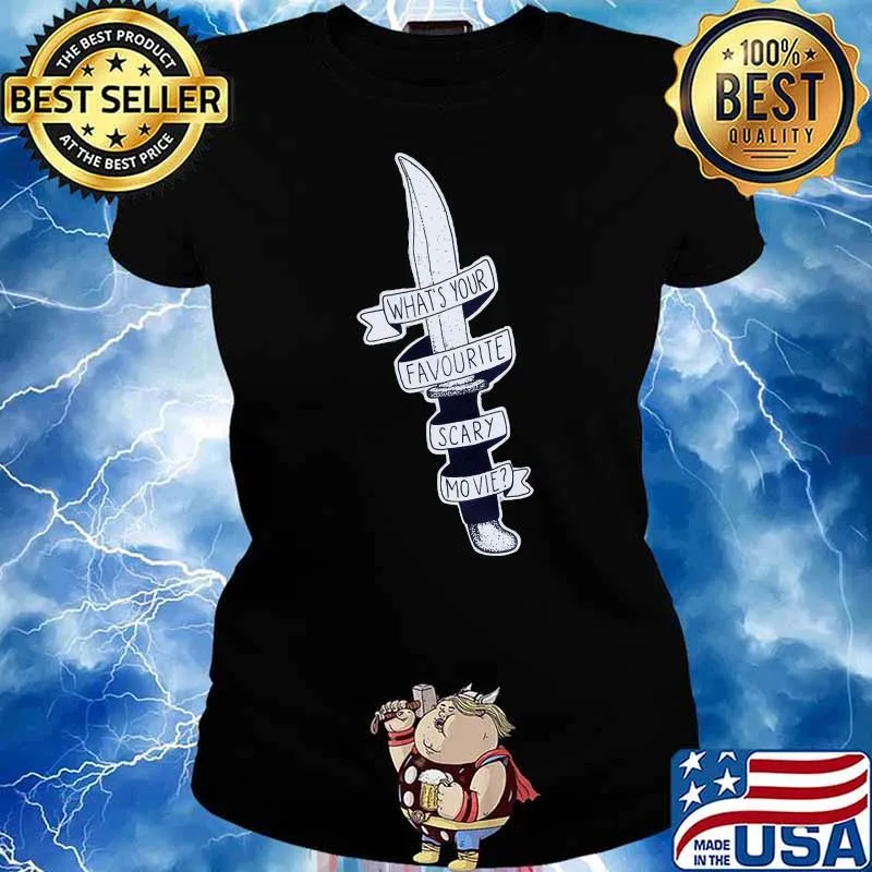 SCREAM Knife What's Your Favorite Classic T-s Ladies tee