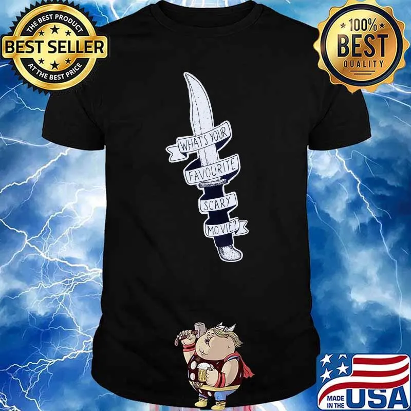 SCREAM Knife What's Your Favorite Classic T-shirt
