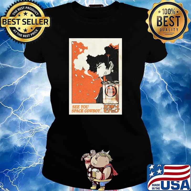 See you space Cowboy Bebop Classic T-Shirt Ladies tee