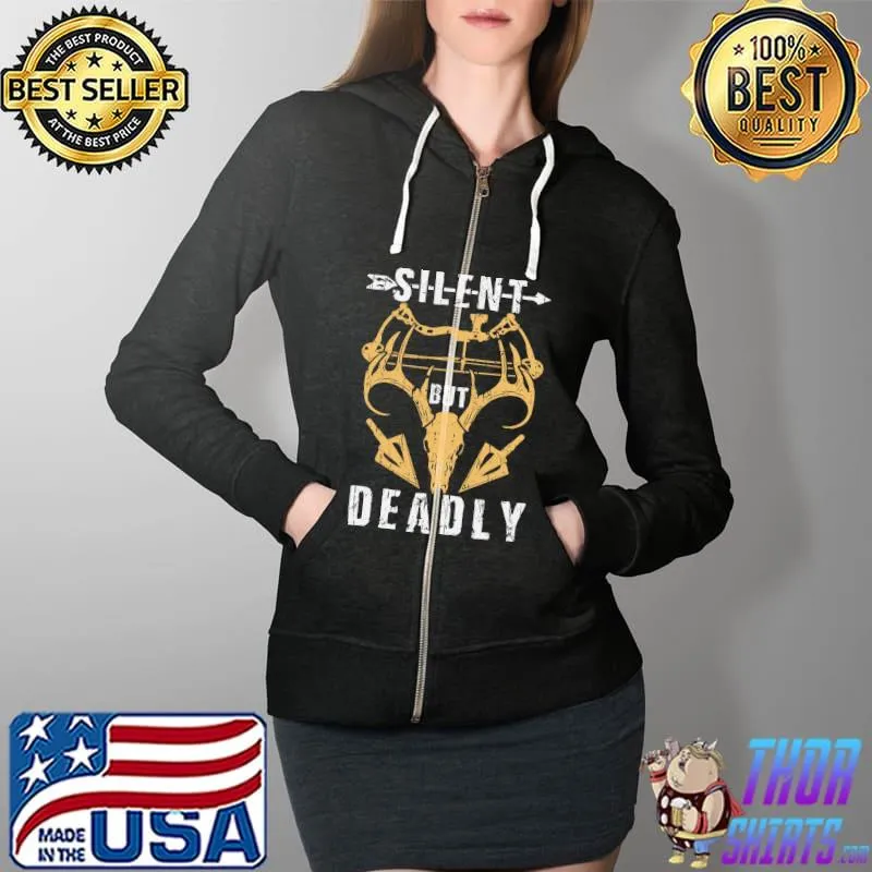 Silent But Deadly Shirt Full Zip Hooded