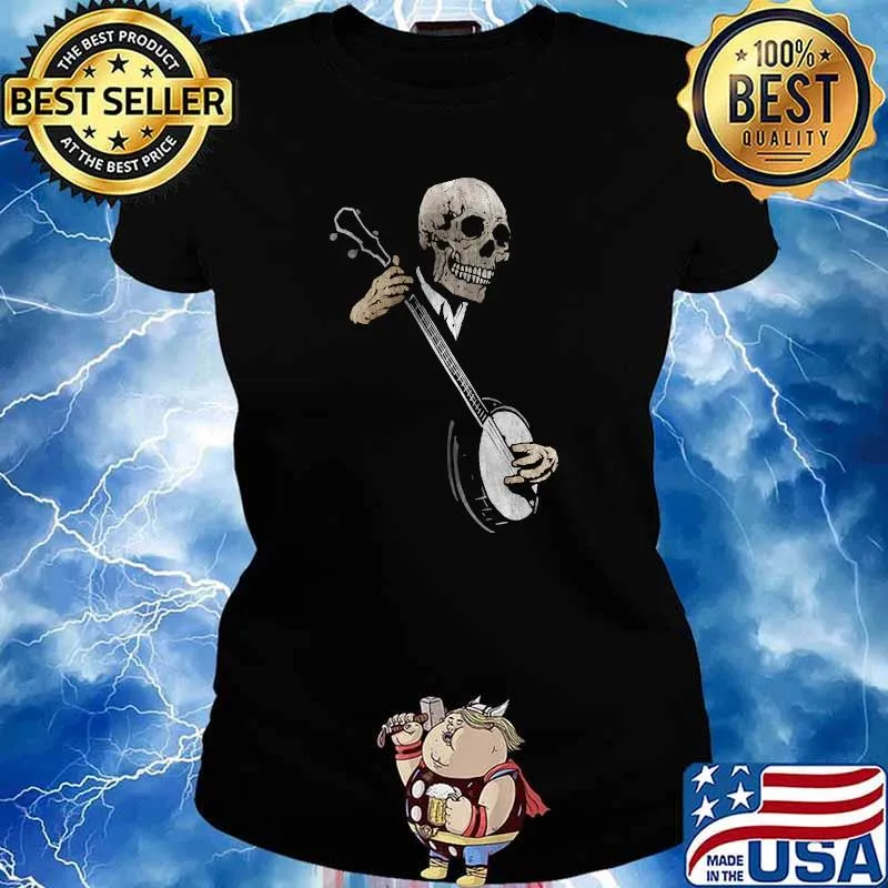 Skullboys&x27; Banjo Blues Active T-Shirt Ladies tee
