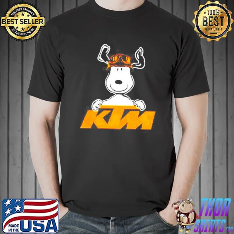 Snoopy hug KTM Logo s Unisex