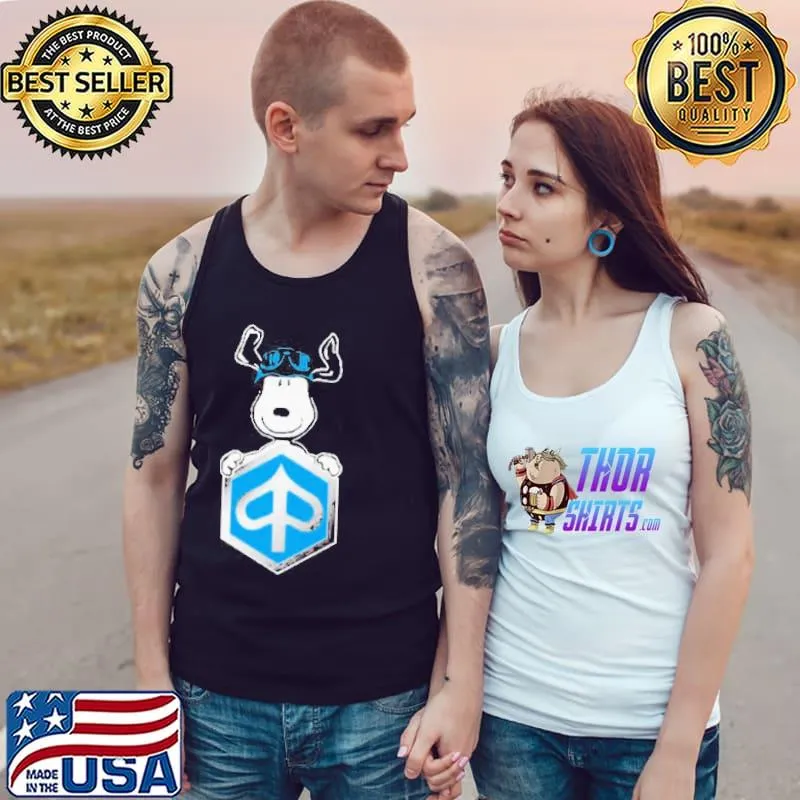 Snoopy hug Piaggio Logo shirt