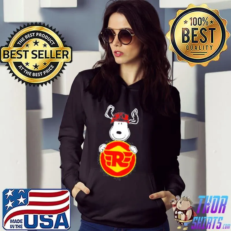 Snoopy hug Royal Enfield Logo s Hoodie