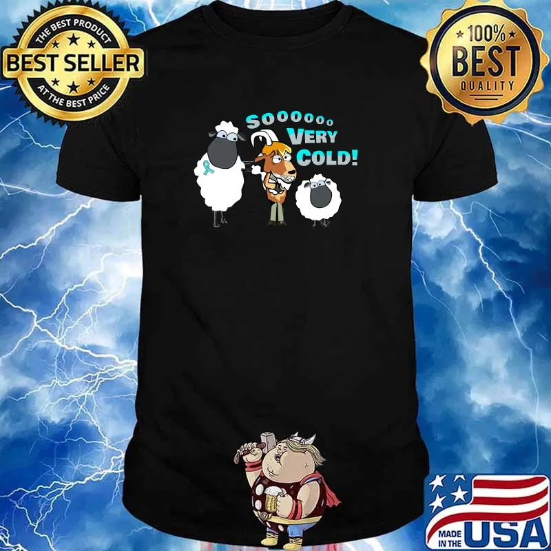 So Very Cold Paxton the Fainting Goat Dysautonomia T-Shirt