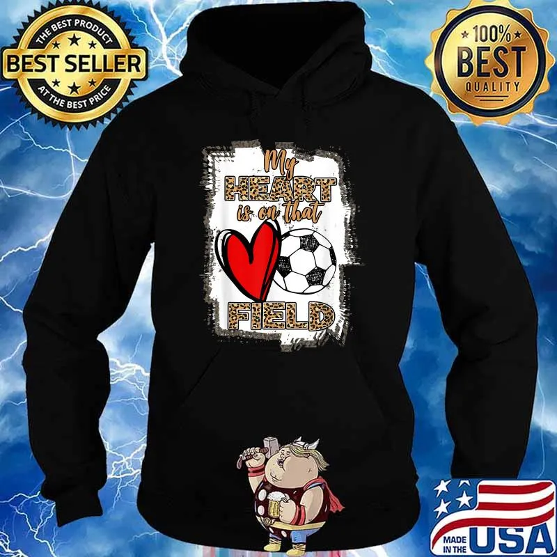 Soccer Player Mom Soccer Leopard Cheetah Soccer Fan T-Shirt Hoodie