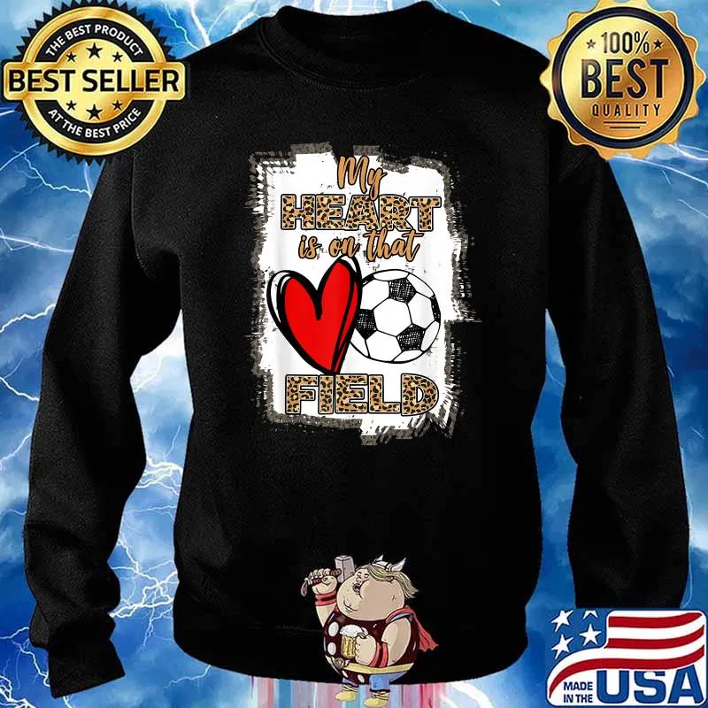 Soccer Player Mom Soccer Leopard Cheetah Soccer Fan T-Shirt Sweater