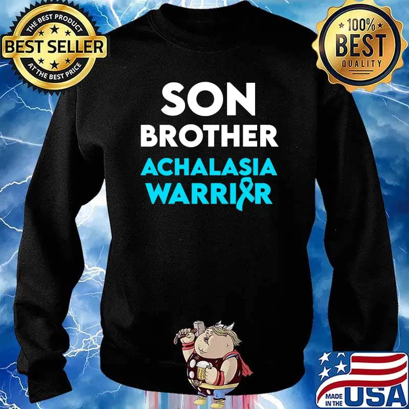 Son brother Achalasia Survivor Warrior T-Shirt Sweater