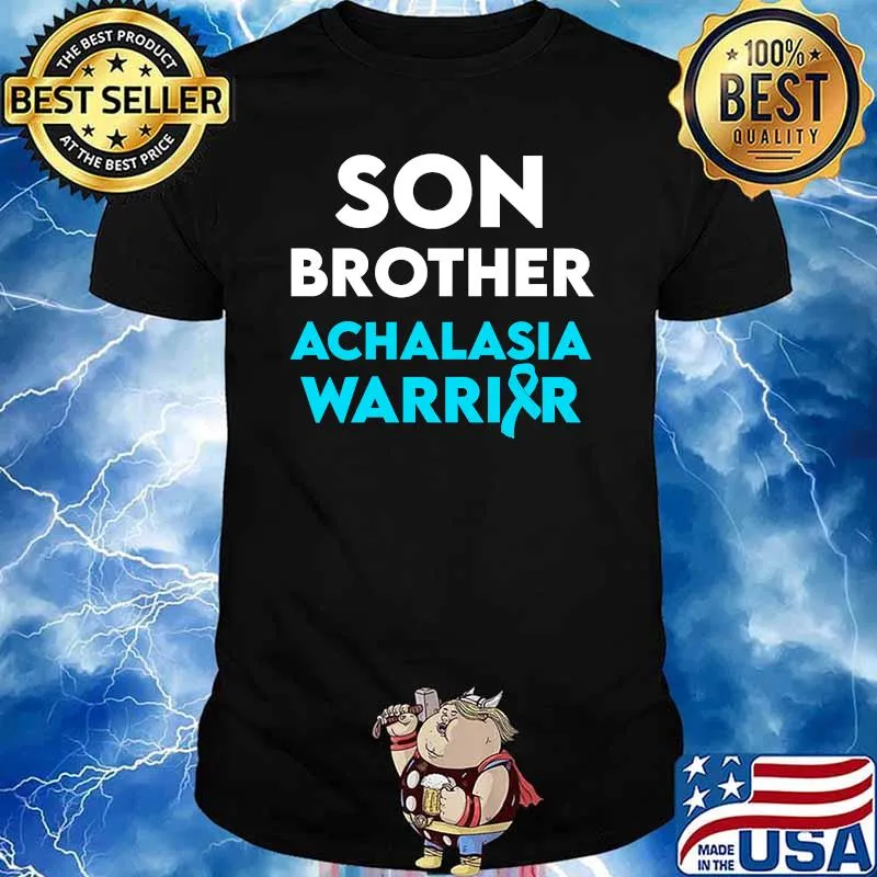 Son brother Achalasia Survivor Warrior T-Shirt