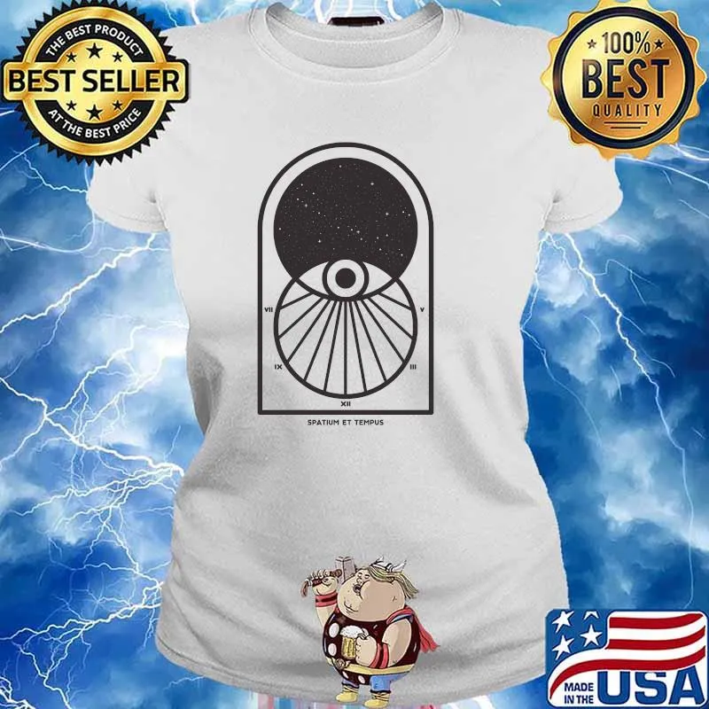 Space and Time Classic T-Shirt Ladies tee