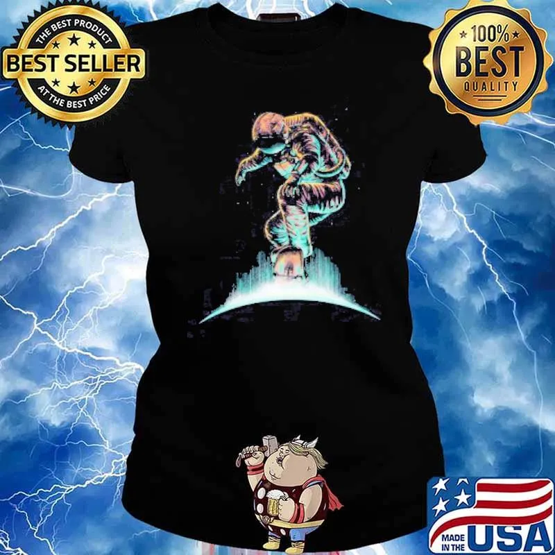 Space grind astronaut s Ladies tee
