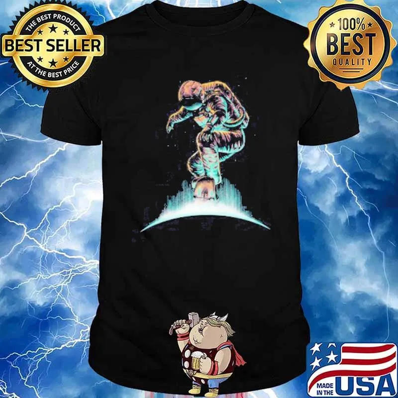 Space grind astronaut shirt