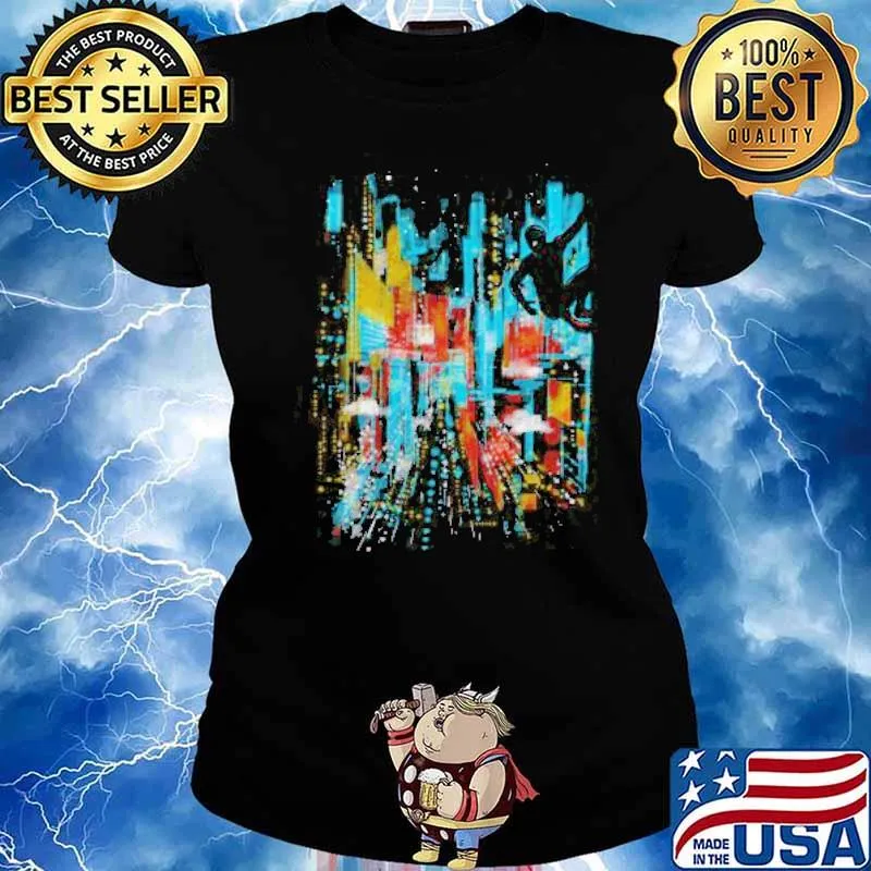 Spiderman Vision s Ladies tee