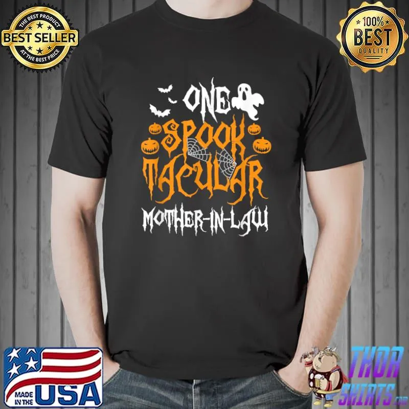 Spooktacular Mother-In-Law Matching Family Halloween T-Shirt