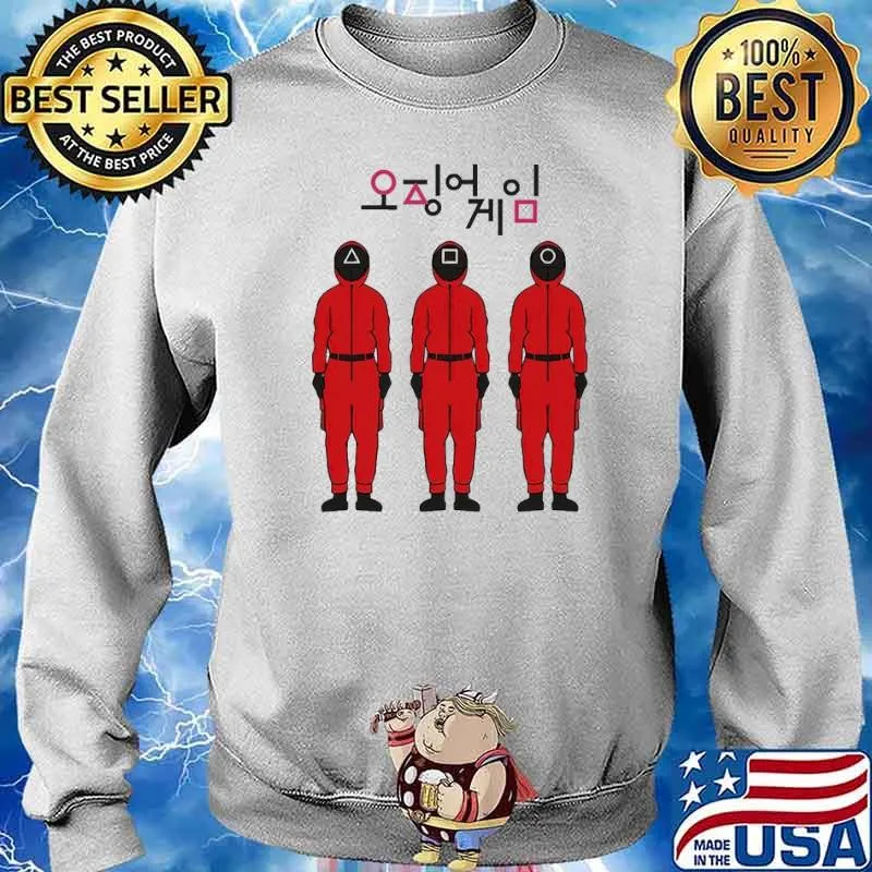 Squid Game Squid Guards Shirt Sweater