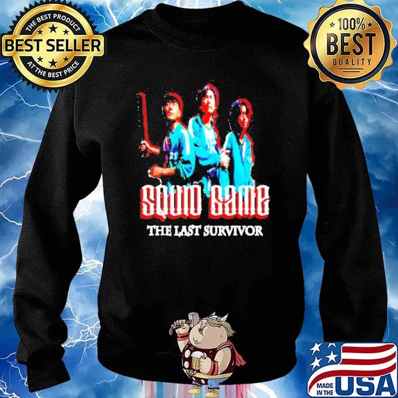 Squid Game the last survivor Korean movie s Sweater