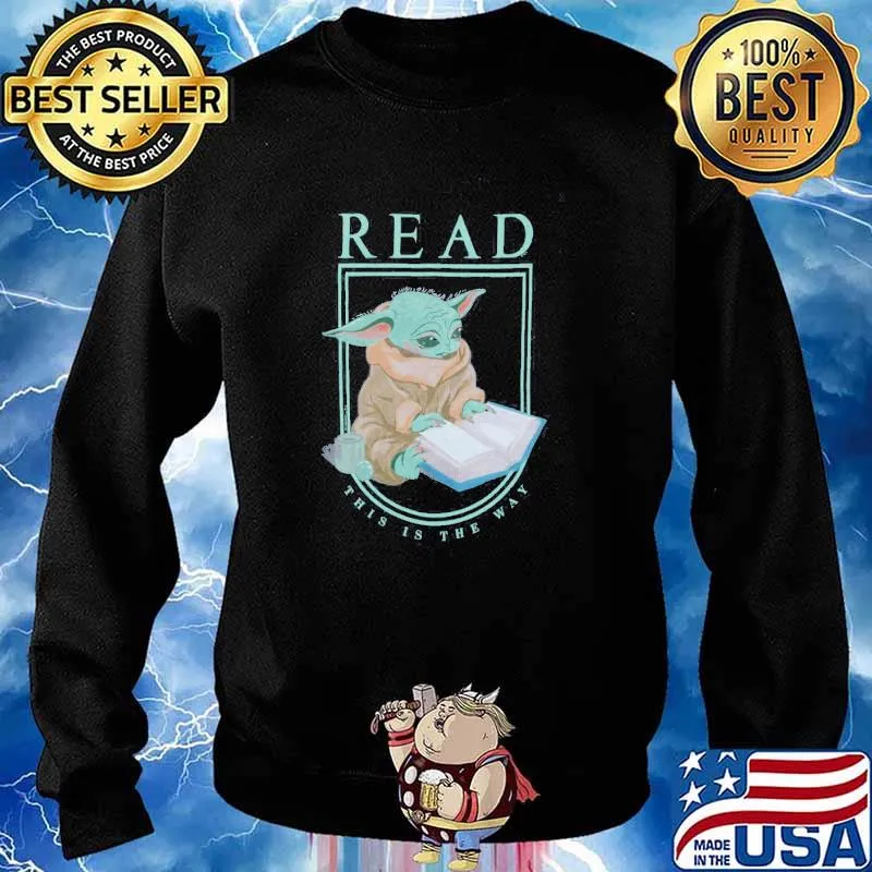Star Wars Grogu READ Baby Yoda Shirt Sweater