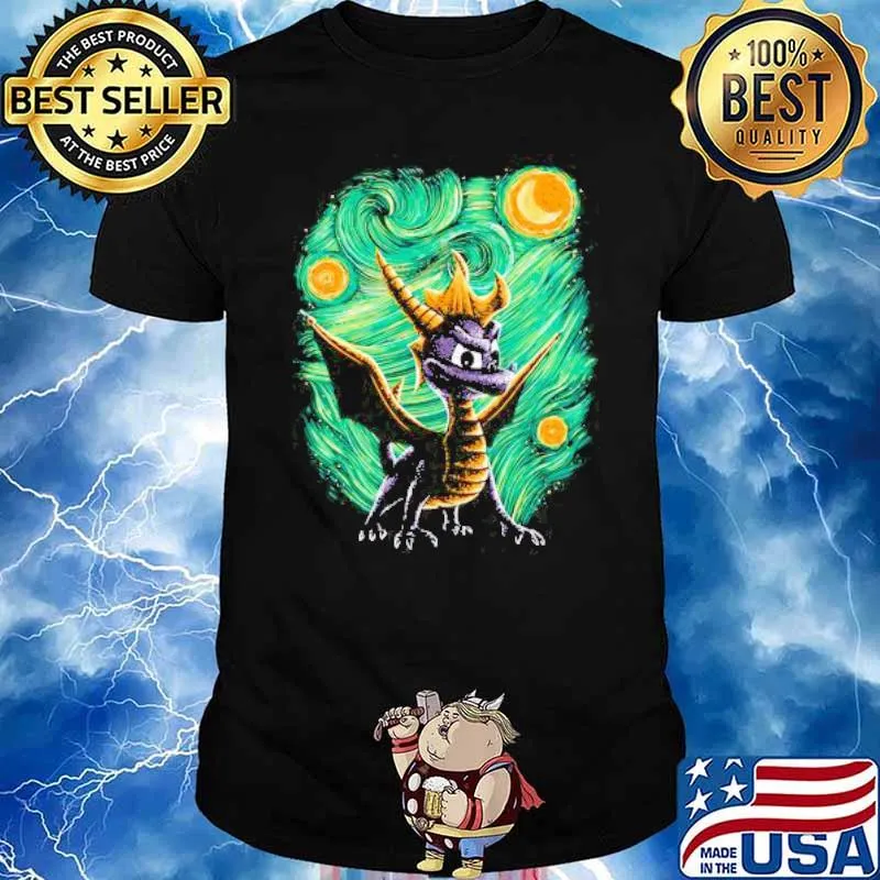 Starry Dragon Toothless shirt