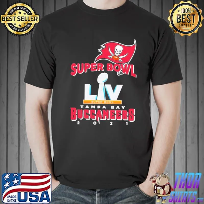 Super Bowl Buccaneers The Buccaneers Logo Tampa Bay Buccaneers NFL Sports Football Logo Classic T-Shirt Unisex