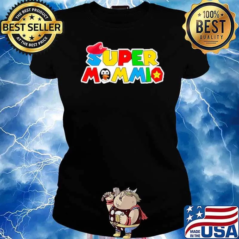Super penguin momio s Ladies tee