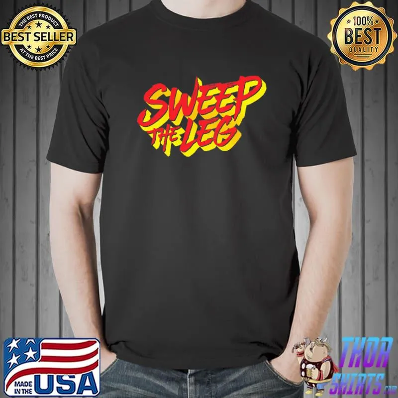 Sweep the leg shirt