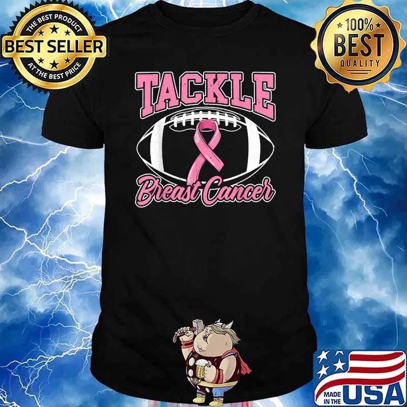 Tackle Breast Cancer for a Tackle Cancer Fighting T-Shirt