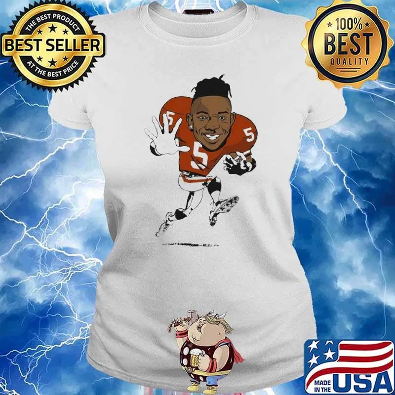 Texas Football Bijan Robinson Shirt Ladies tee