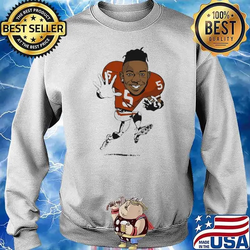 Texas Football Bijan Robinson Shirt Sweater