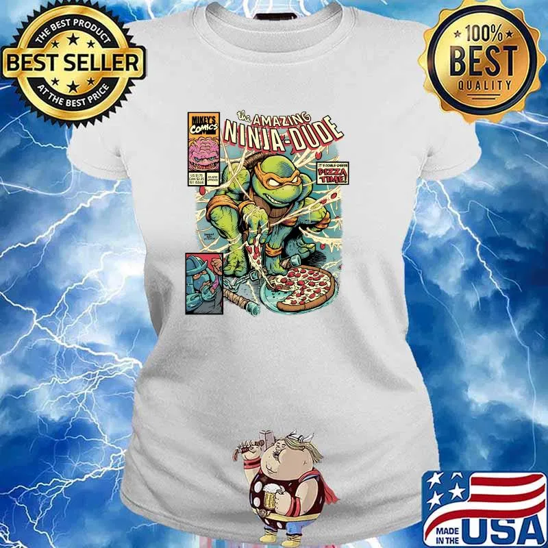 The Amazing Ninja Dude Classic T-Shirt Ladies tee