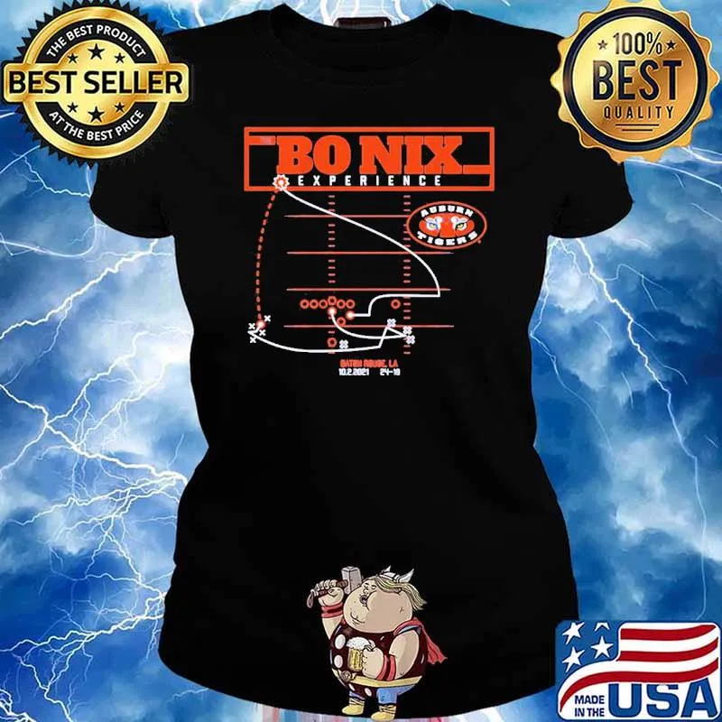 The Bo Nix Experience Auburn Tigers s Ladies tee