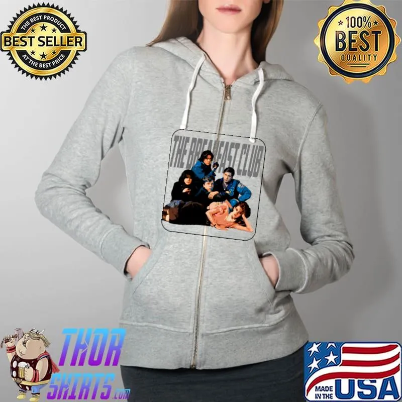 The Breakfast Club T-Shirt Full Zip Hooded