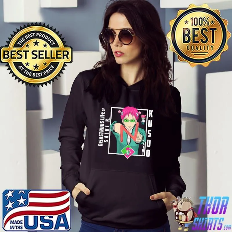 The Disastrous Outfits Life of Saiki Classic K Manga Seasons T-Shirt Hoodie