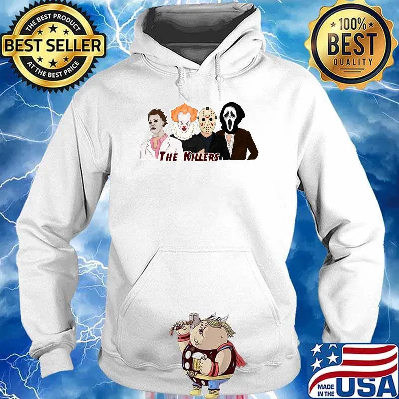 The Killers Halloween Voorhees IT Michael Myers Classic T-Shirt Hoodie