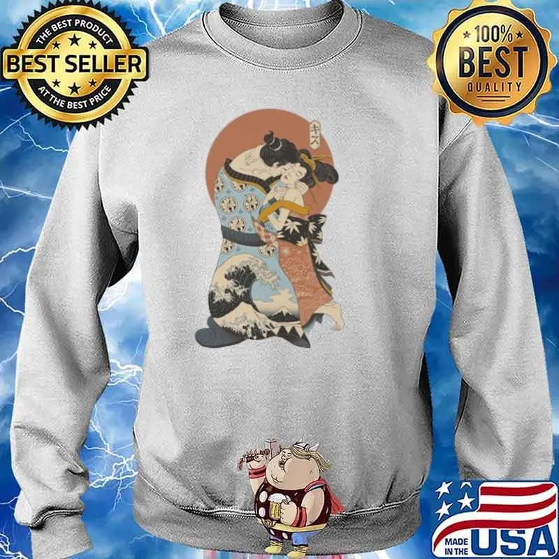 The Kiss Ukiyo-e s Sweater