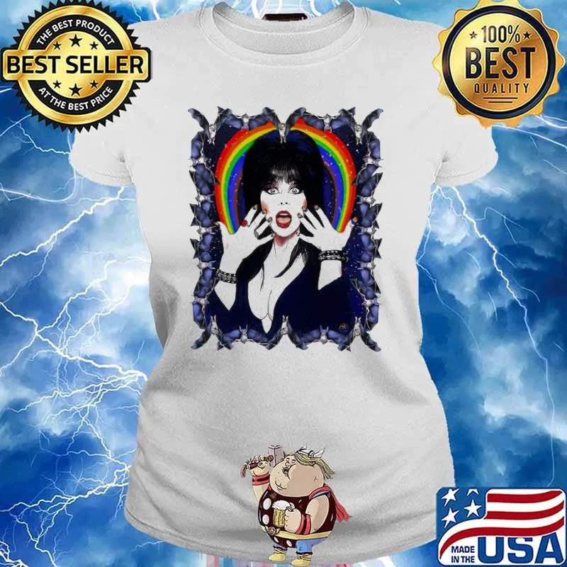 The Mistress of The Dark Aka Elvira art s Ladies tee