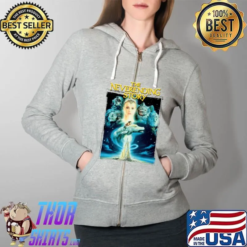 The Neverending Story T-Shirt Full Zip Hooded