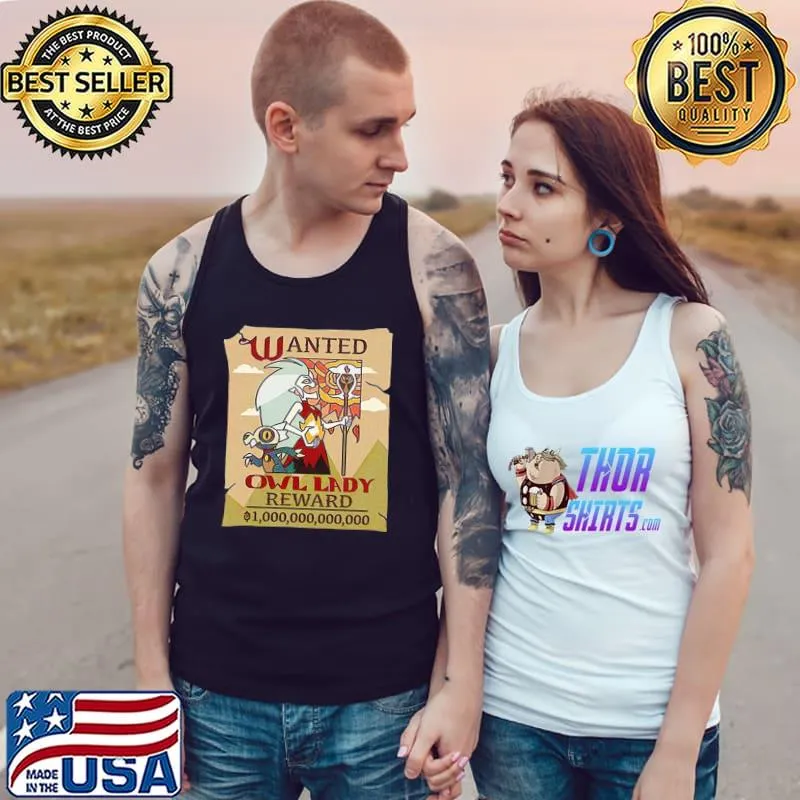 The Owl House Wanted Owl Lady Reward s Tank Top
