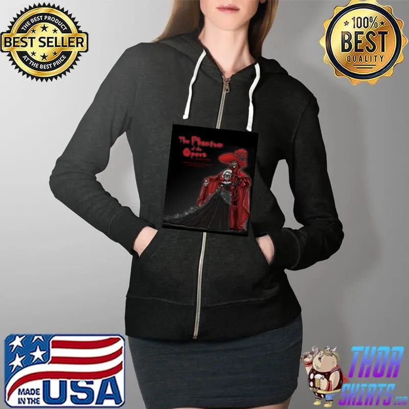 The Phantom of the Opera, A Graphic Novel Promotional Poster Classic T-Shirt Full Zip Hooded
