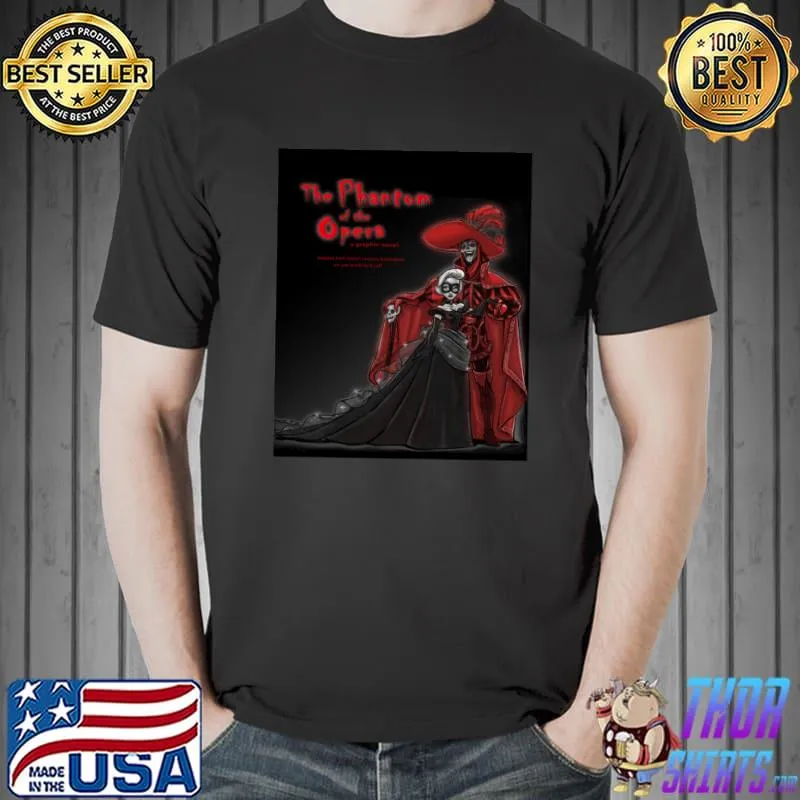The Phantom of the Opera, A Graphic Novel Promotional Poster Classic T-Shirt Unisex