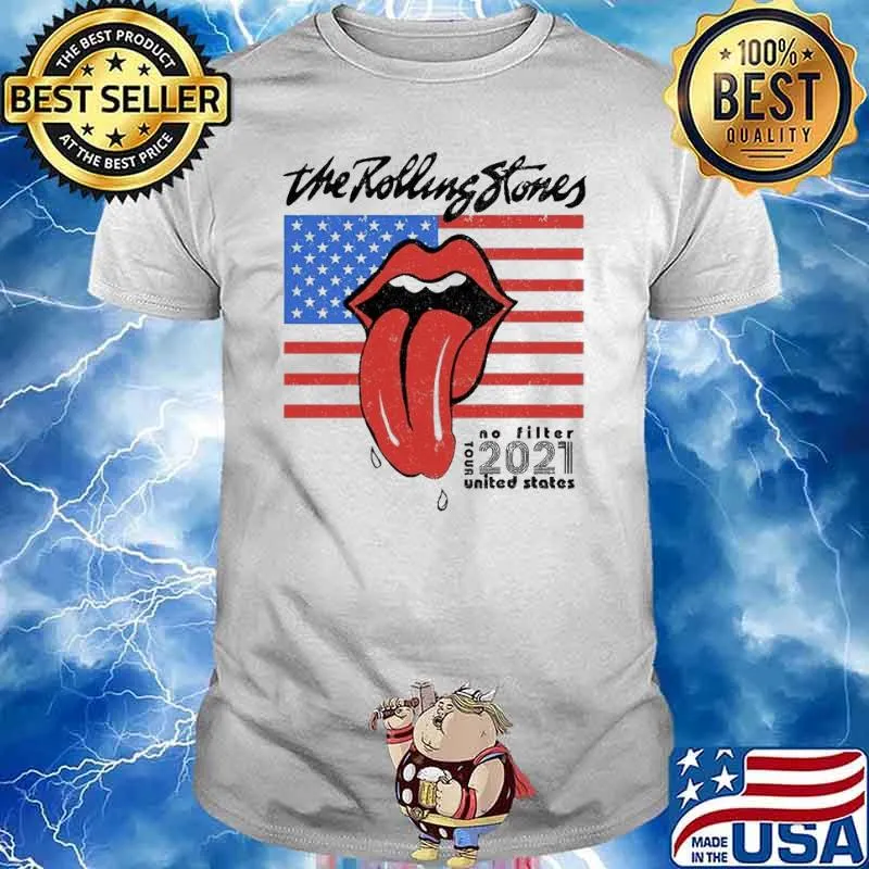 The Rolling Stones No Filter 2021 Parking Lot shirt