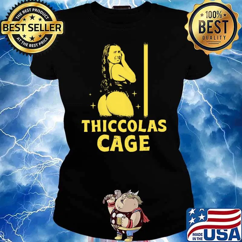 Thiccolas Cage Shirt Ladies tee