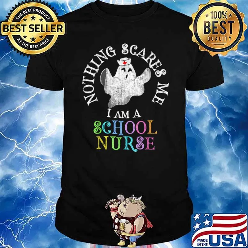 This Is My Spooky SCHOOL NURSE Costume Don’t Scare Me Shirt