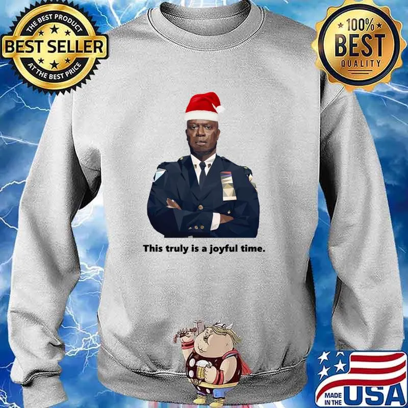 This truly is a joyful time holiday season. Classic T-Shirt Sweater