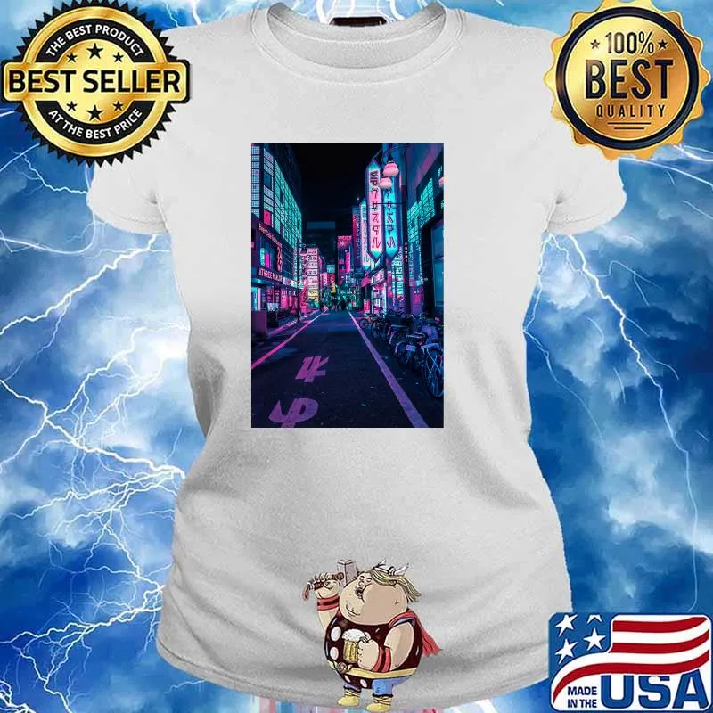 Tokyo - A Neon Wonderland Classic T-Shirt Ladies tee