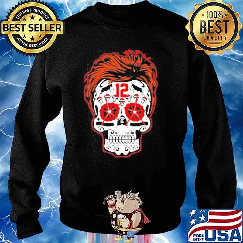 Tom Brady Sugar Skull s Sweater