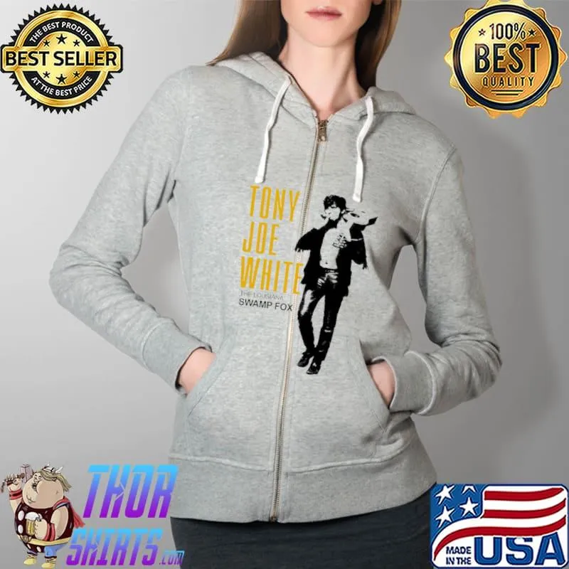 Tony Joe White the Louisiana Swamp Fox s Full Zip Hooded