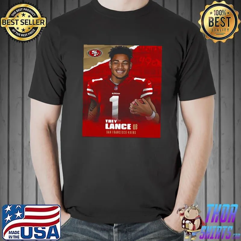 Trey Lance QB San Francisco 49ers Shirt