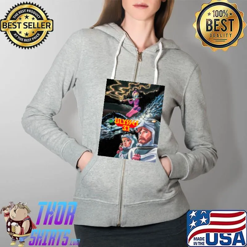 Ulysses 31 Lost in Odissey T-Shirt Full Zip Hooded