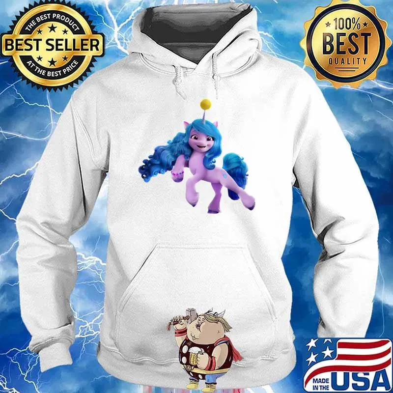 Unicorn My Little Pony A New Generation Izzy Moonbow Essential T-Shirt Hoodie