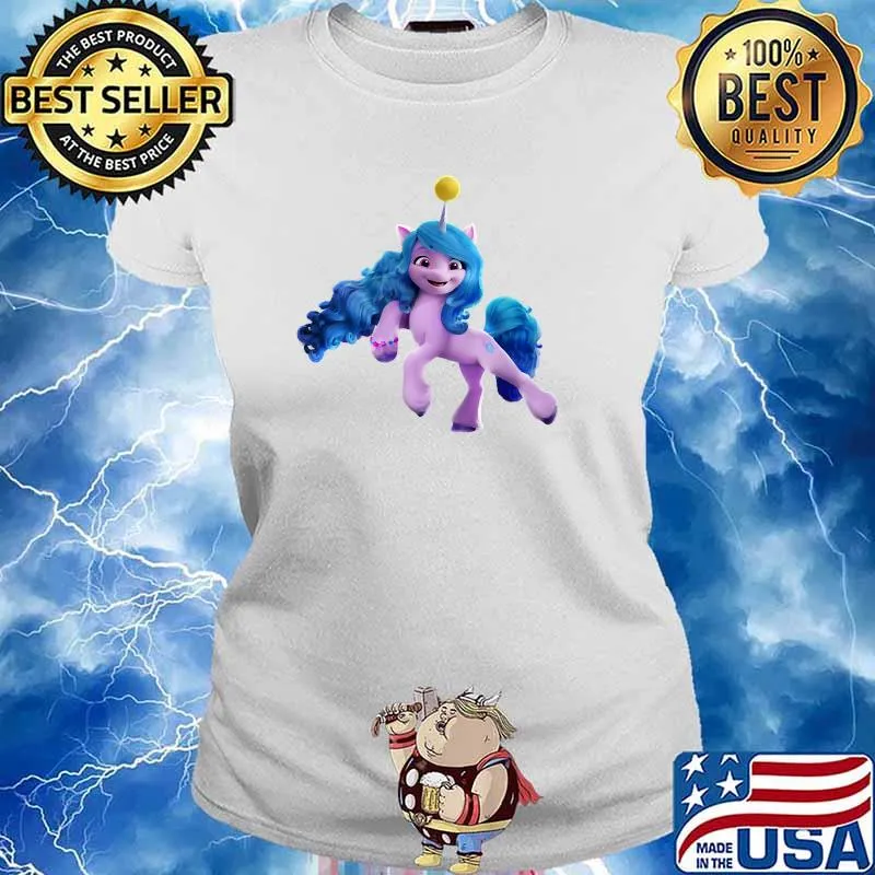 Unicorn My Little Pony A New Generation Izzy Moonbow Essential T-Shirt Ladies tee